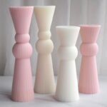 ⁦قالب سليكون مخطط مع دائرتين large⁩ - الصورة ⁦4⁩