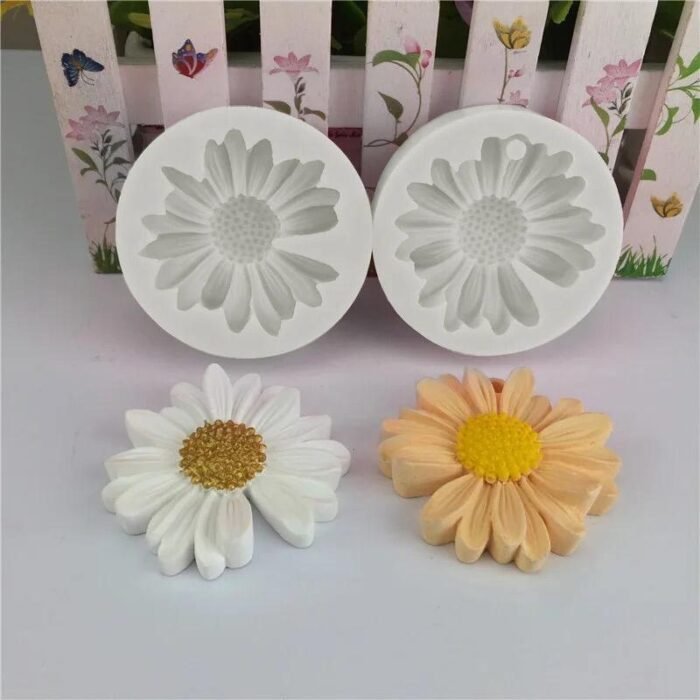 ⁦قالب سليكون وردة الاقحوان⁩ - الصورة ⁦4⁩