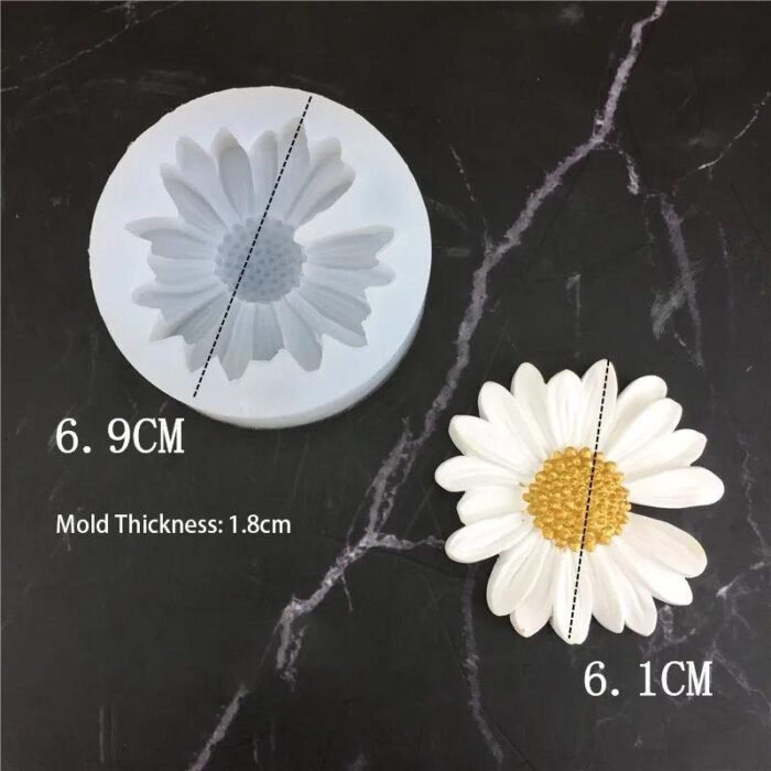 ⁦قالب سليكون وردة الاقحوان⁩ - الصورة ⁦3⁩