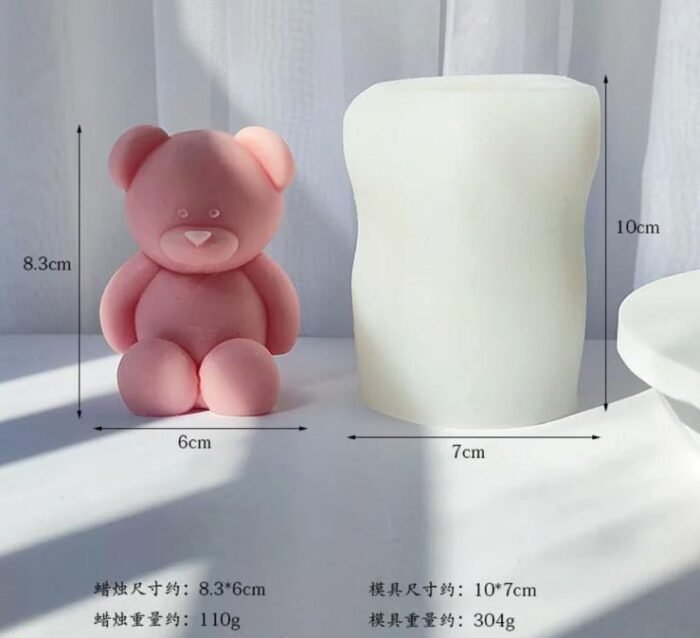 ⁦قالب سليكون دبدوب-كبير⁩ - الصورة ⁦3⁩