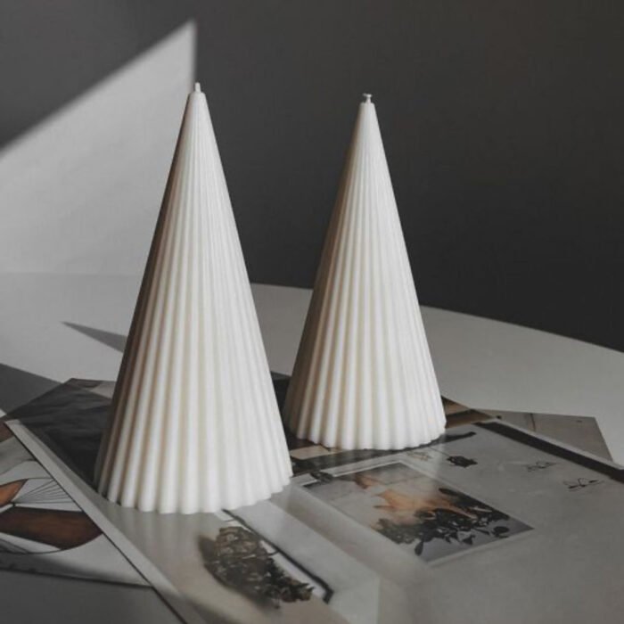 ⁦قالب أكريلك شكل مخروطي⁩ - الصورة ⁦3⁩