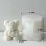 ⁦قالب سليكون دبدوب الورد⁩ - الصورة ⁦4⁩