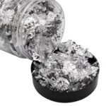 ⁦ورق ذهب لون سلفر - 10 غرام⁩ - الصورة ⁦2⁩