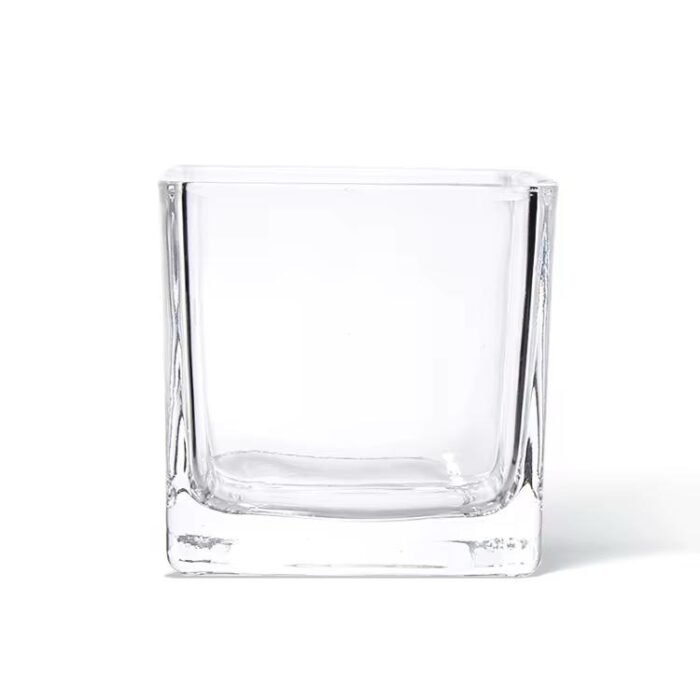 ⁦كاسة مربع شفاف -320 مل⁩ - الصورة ⁦2⁩