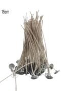 فتايل قطن Eco حجم 15 سم - 50 قطعة