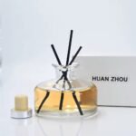 علب معطر اعواد عنق قصير شفاف - 200 مل