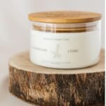 وعاء دائري كبير -شفاف - 600 مل