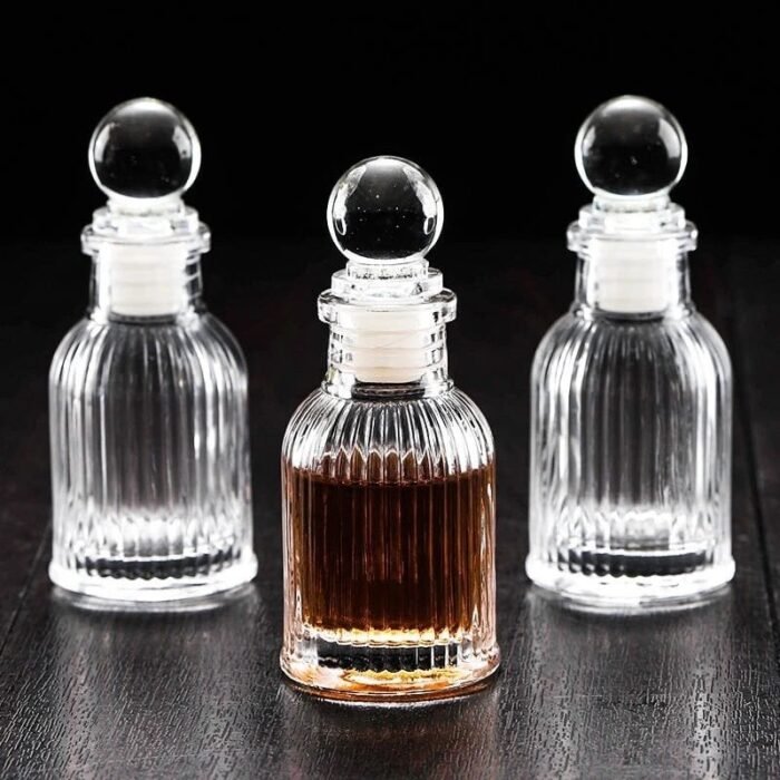 ⁦علبة معطر كريستال دائري -50 مل⁩ - الصورة ⁦2⁩