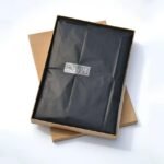 ⁦ورق زبدة  - لون اسود سادة - 10 أوراق⁩ - الصورة ⁦3⁩