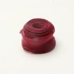 شريط هدايا شفاف خمري - عرض 4 سم