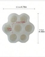 ⁦قالب سليكون الوردات السبعة⁩ - الصورة ⁦3⁩