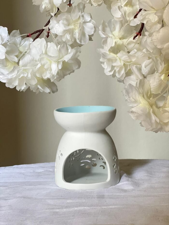 ⁦مبخرة سيراميك - ازرق سماوي⁩ - الصورة ⁦2⁩