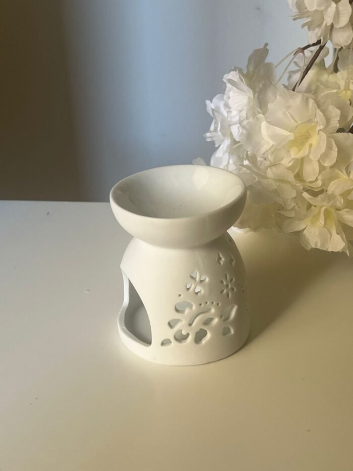 ⁦مبخرة سيراميك - ابيض⁩ - الصورة ⁦3⁩