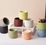 Moon cup- وعاء صب الشمع ابيض - الصورة 3