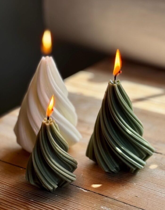 ⁦قالب سيليكون الشجرة الدوامة -صغير⁩ - الصورة ⁦3⁩