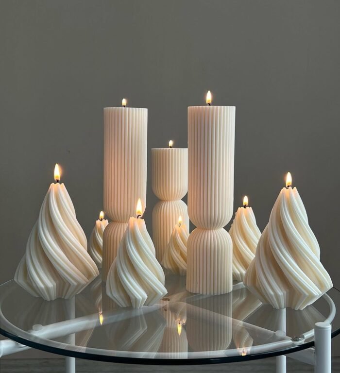 ⁦قالب سيليكون الشجرة الدوامة⁩ - الصورة ⁦3⁩