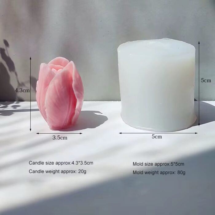 ⁦قالب وردة التوليب- شكل ٢⁩ - الصورة ⁦3⁩