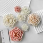 قالب سليكون وردة الكاميليا