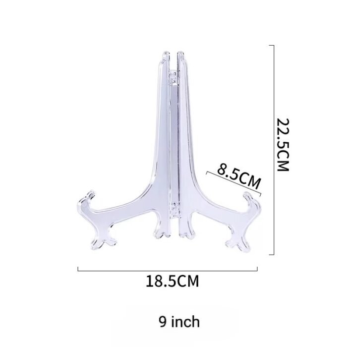 ⁦ستاند اكريلك شفاف - 22.5 سم⁩ - الصورة ⁦2⁩