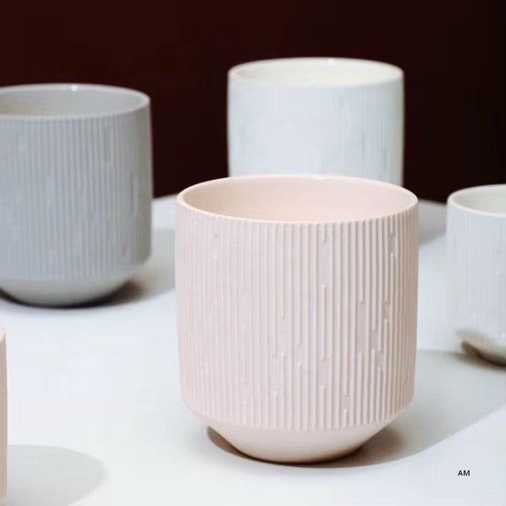 img_5459 قالب سليكون وعاء دائري مخطط - الصورة 1