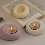 قالب سليكون حامل الشموع - شكل 1