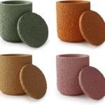 قالب سليكون وعاء مع غطاء - شكل 2