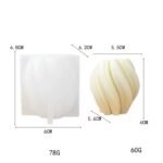 ⁦قالب سليكون دوامة - صغير⁩ - الصورة ⁦2⁩