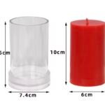 قالب اكريلك دائري سادة- 11.5سم