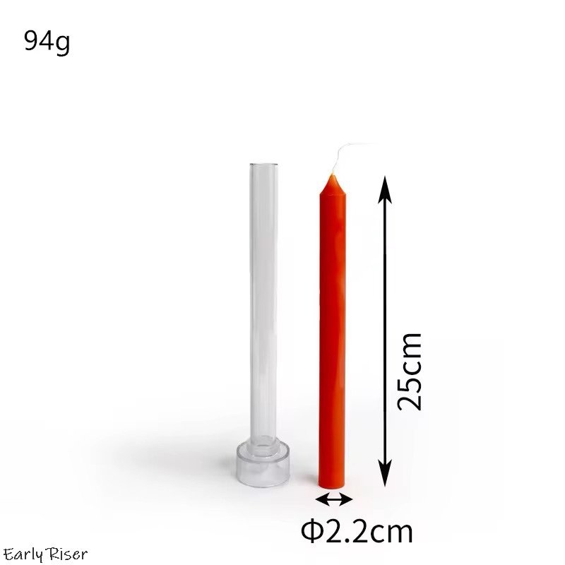 img_5613 قالب اكريلك شمعدان سادة 25 سم - الصورة 1