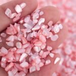 احجار تزين صغيرة- زهري بارد - 100 غرام