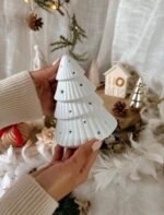 ⁦مبخرة سيراميك - شجرة الشتاء⁩ - الصورة ⁦3⁩