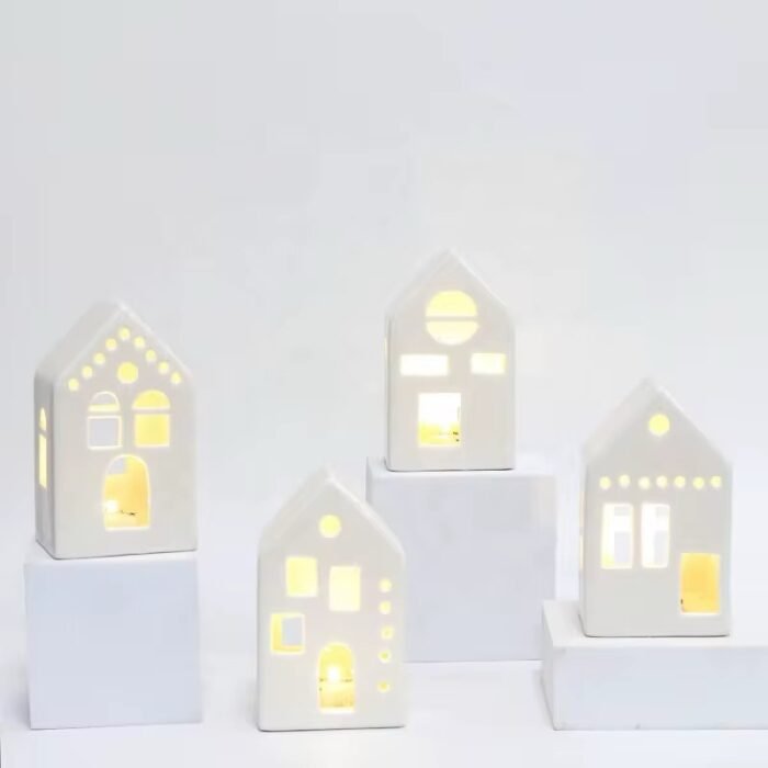 ⁦مبخرة سيراميك -الكوخ المضيء⁩ - الصورة ⁦2⁩