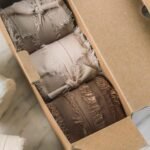 شريط هدايا انيق - بني