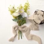 ⁦شريط هدايا انيق - بيج لاتيه⁩ - الصورة ⁦2⁩