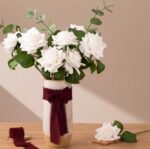 ⁦شريط هدايا انيق- عنابي⁩ - الصورة ⁦2⁩