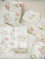 ⁦ورق زبدة انيق 10 قطعة - توليب⁩ - الصورة ⁦2⁩