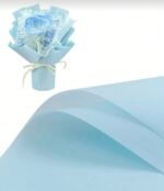 ⁦ورق زبدة للتغليف 22 قطعة - ازرق⁩ - الصورة ⁦2⁩