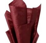 ⁦ورق زبدة للتغليف 22 قطعة - برغندي⁩ - الصورة ⁦5⁩