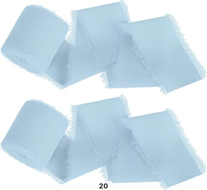 ⁦شريط هدايا انيق - ازرق بيبي⁩ - الصورة ⁦3⁩