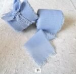 ⁦شريط هدايا انيق- ازرق باستيل⁩ - الصورة ⁦3⁩