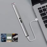 ⁦ولعة إلكترونية فاخرة- لون اسود⁩ - الصورة ⁦4⁩