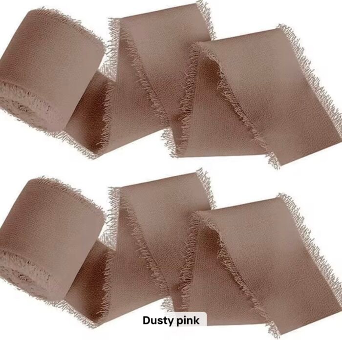 ⁦شريط هدايا انيق - موكا⁩ - الصورة ⁦3⁩