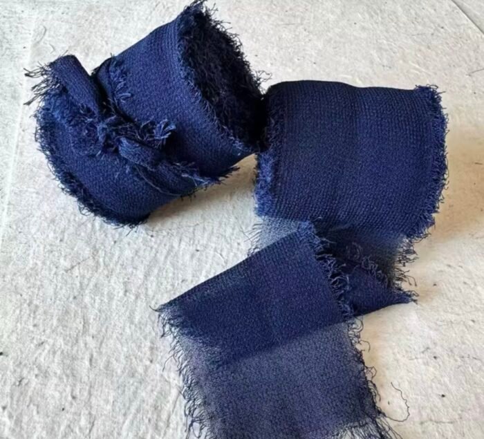 ⁦شريط هدايا  انيق - لون كحلي⁩ - الصورة ⁦4⁩