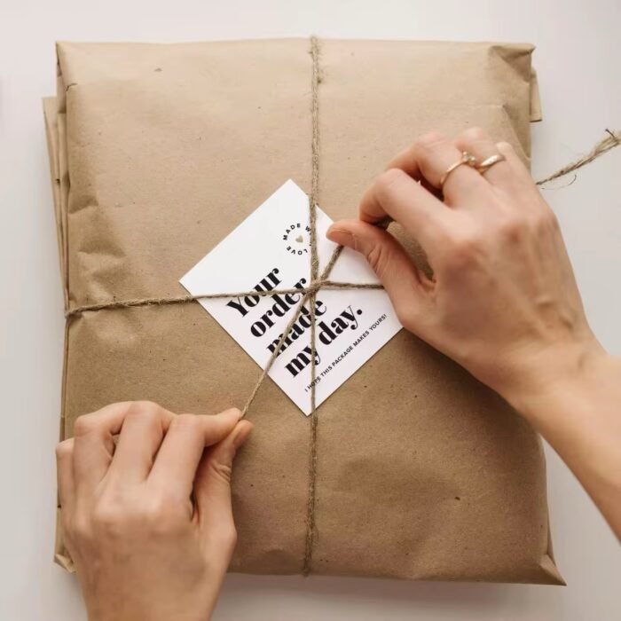 ⁦بطاقة Your order made my day - عدد 50 بطاقة⁩ - الصورة ⁦2⁩