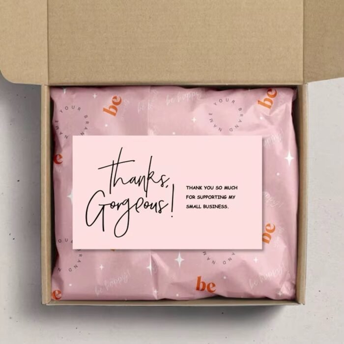 ⁦بطاقة Thanks Gorgeous- عدد 50 بطاقة⁩ - الصورة ⁦3⁩