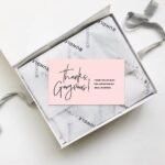 ⁦بطاقة Thanks Gorgeous- عدد 50 بطاقة⁩ - الصورة ⁦2⁩