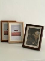 ⁦برواز عميق خشبي فاتح - كبير⁩ - الصورة ⁦2⁩