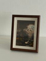 برواز عميق خشبي غامق - كبير