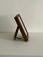 ⁦برواز عميق خشبي غامق - كبير⁩ - الصورة ⁦4⁩