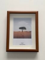 ⁦برواز عميق خشبي فاتح - كبير⁩ - الصورة ⁦4⁩